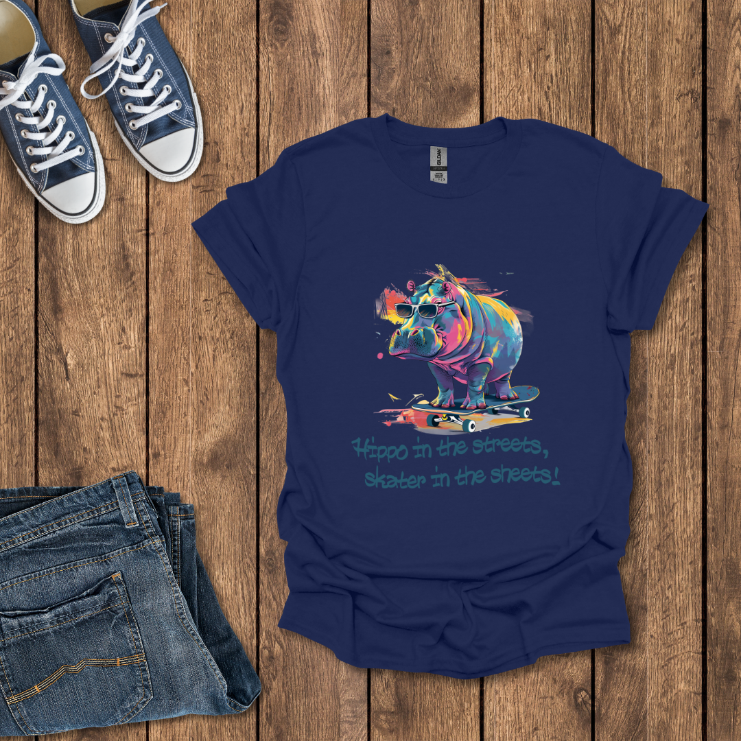 Hippo on Wheels T-Shirt