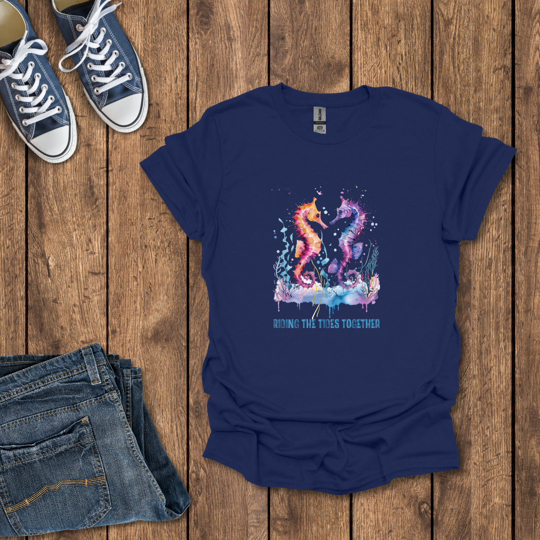 Riding the Tides Together T-Shirt