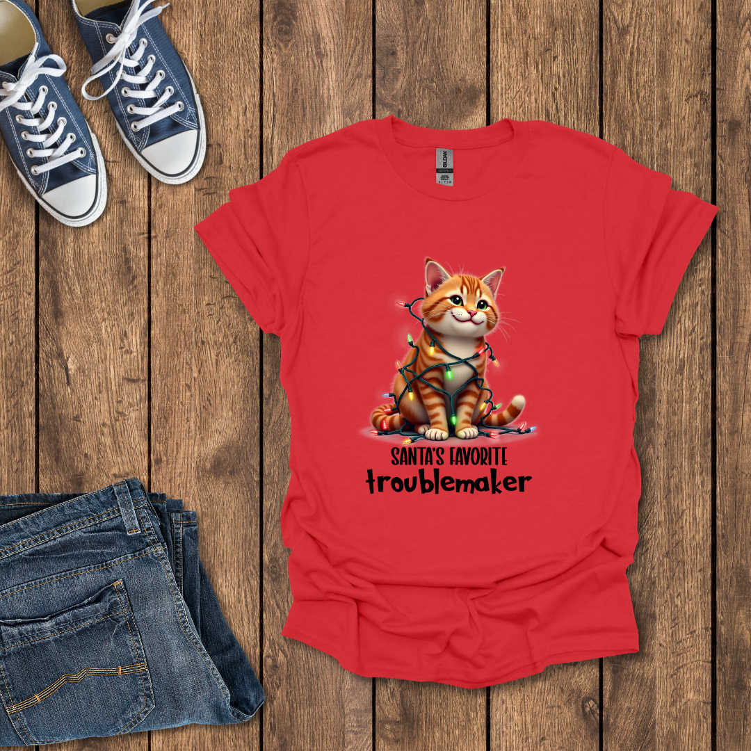 Santa's favorite Troublemaker T-Shirt