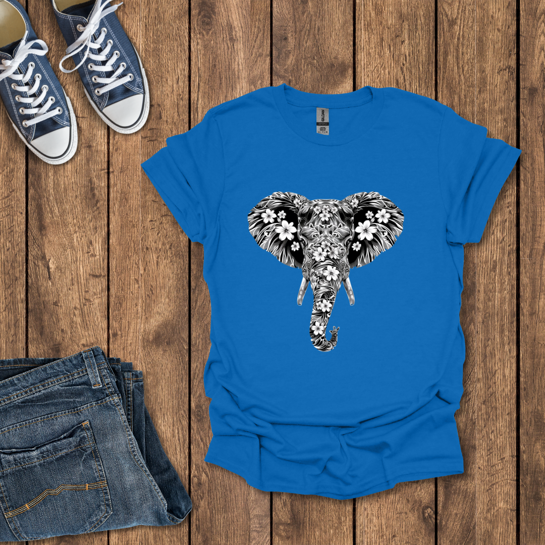 Flowered Tusk T-Shirt