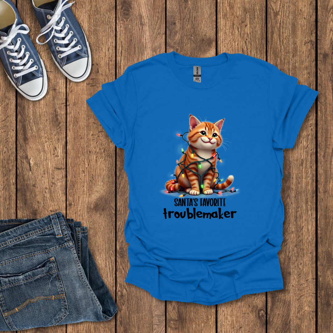 Santa's favorite Troublemaker T-Shirt