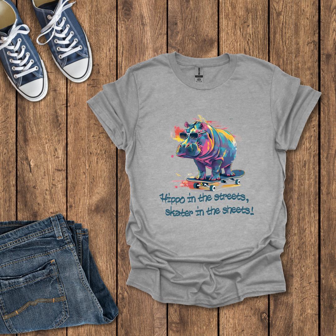 Hippo on Wheels T-Shirt