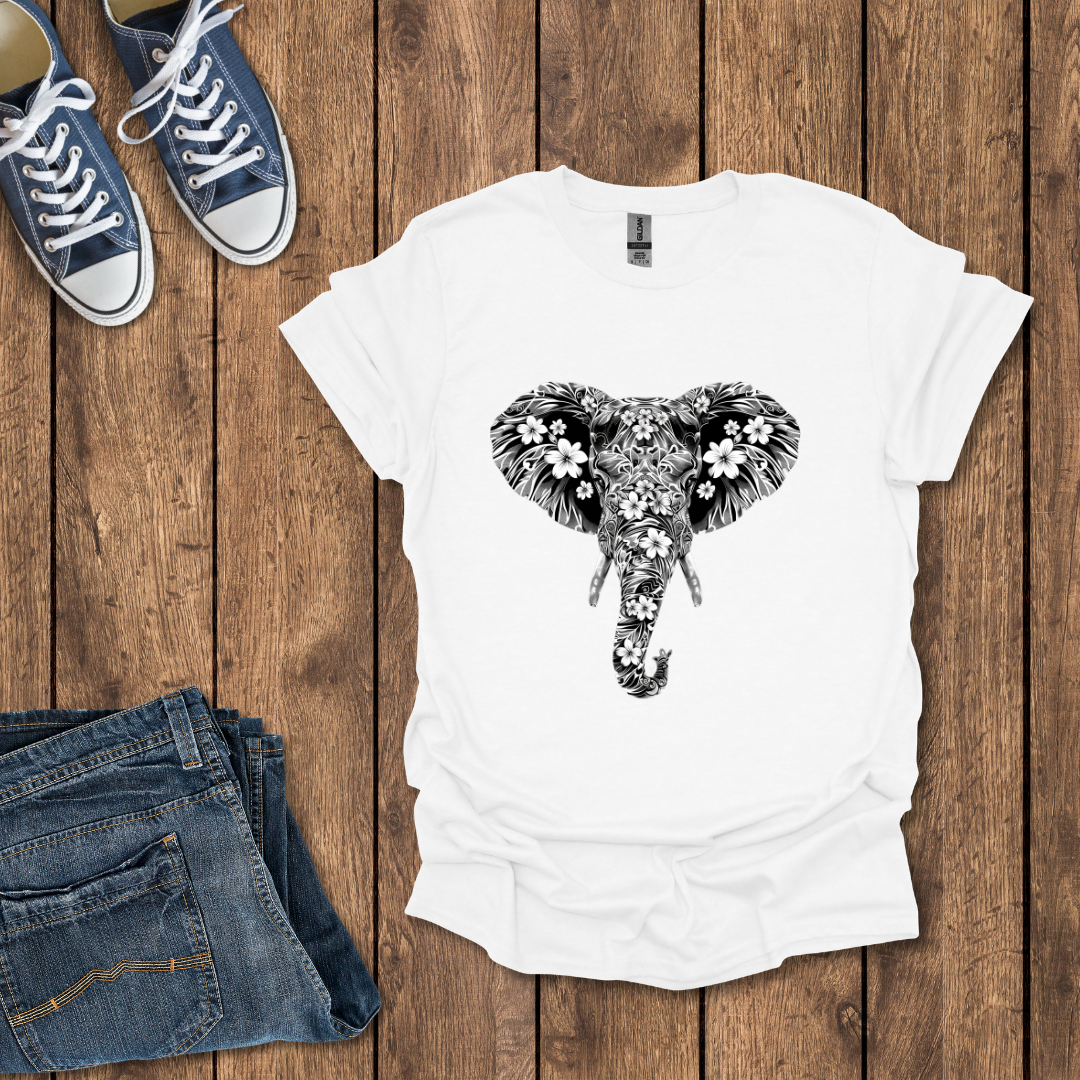 Flowered Tusk T-Shirt