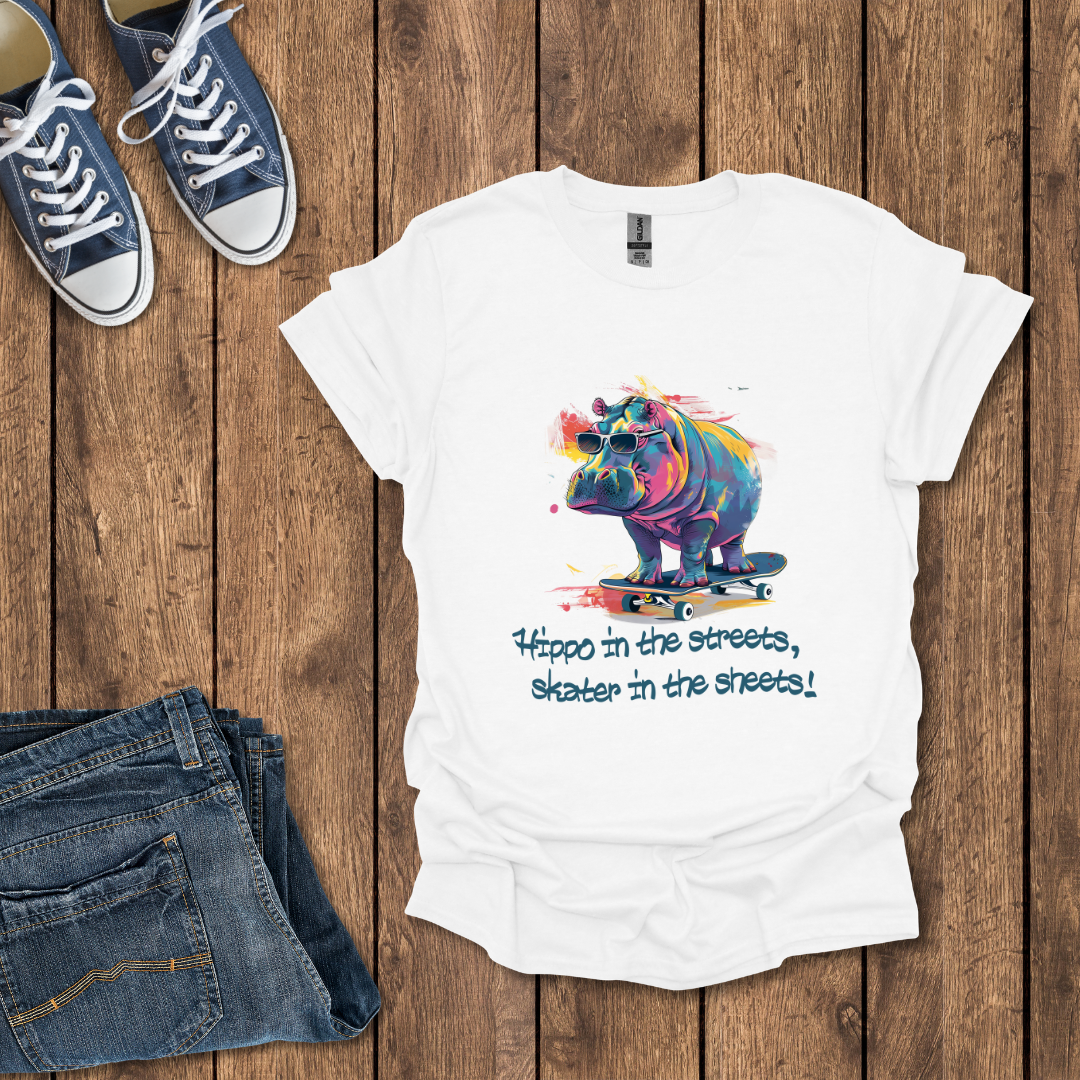 Hippo on Wheels T-Shirt