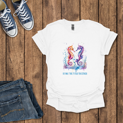 Riding the Tides Together T-Shirt