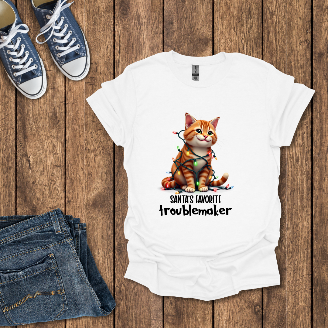 Santa's favorite Troublemaker T-Shirt