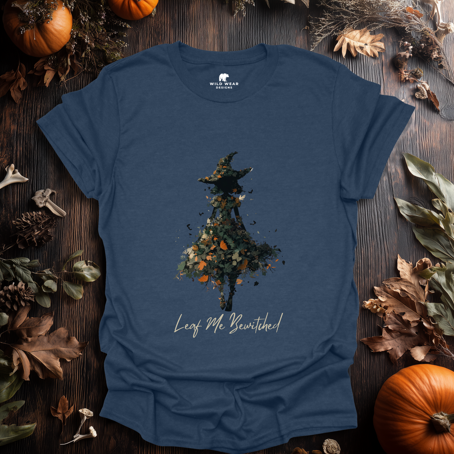 Leaf Me Bewitched Witch T-Shirt