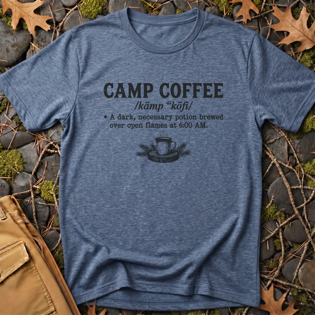 Camp Coffee Definition T-Shirt