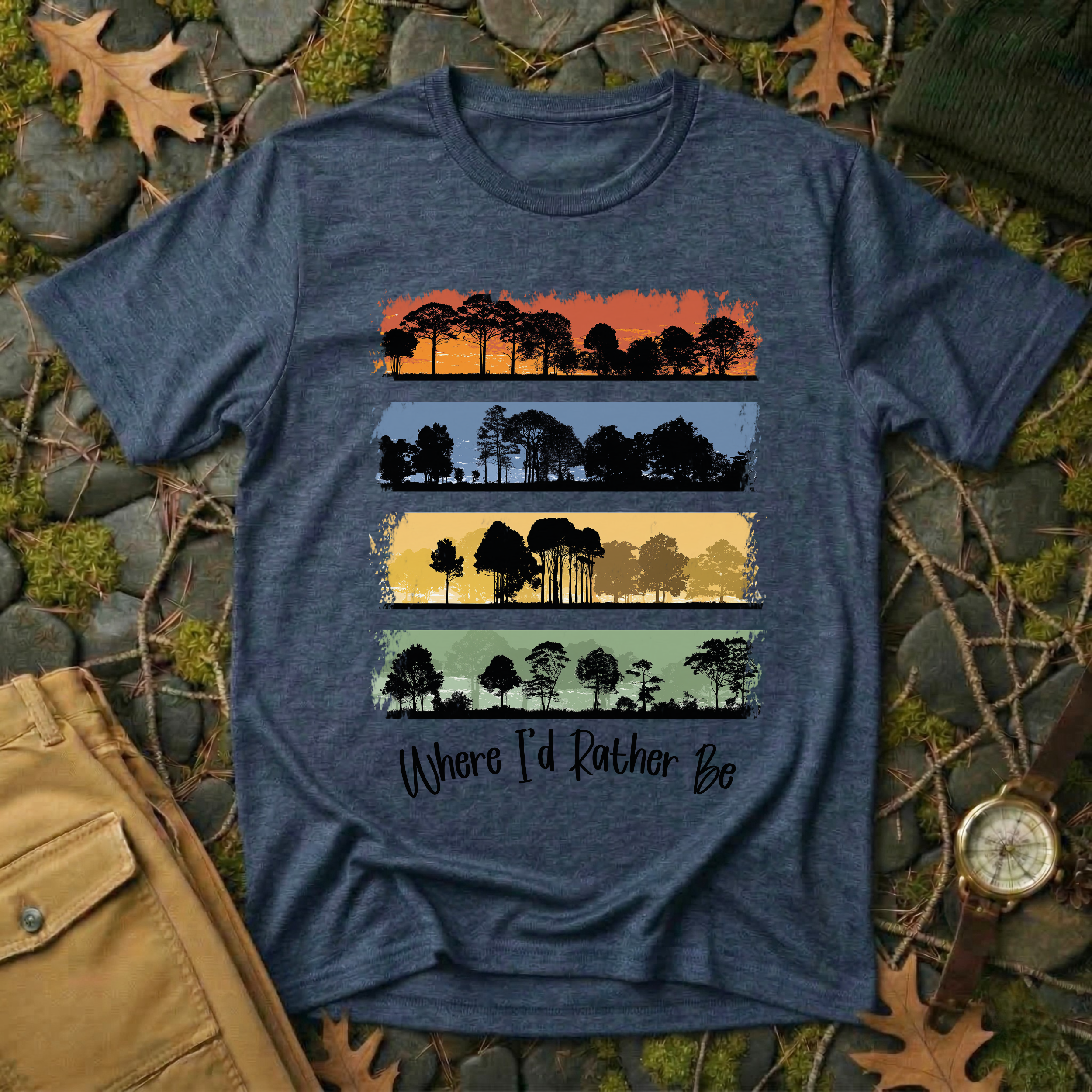 Where I’d Rather Be - Forest T-Shirt