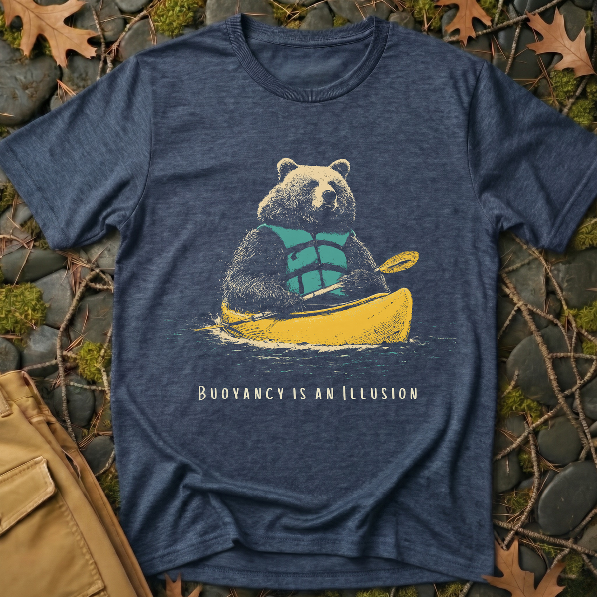 Kayaking Bear T-Shirt