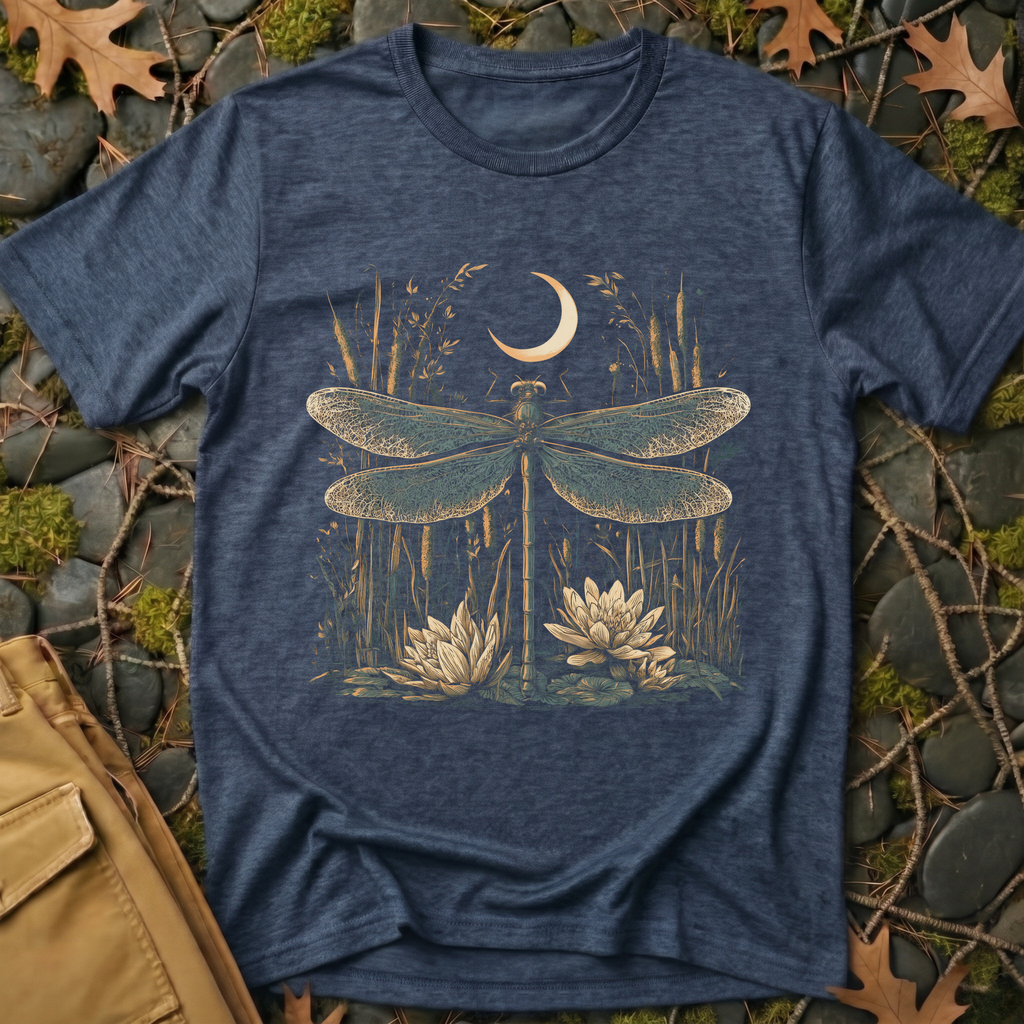 Moonlit Dragonfly T-Shirt
