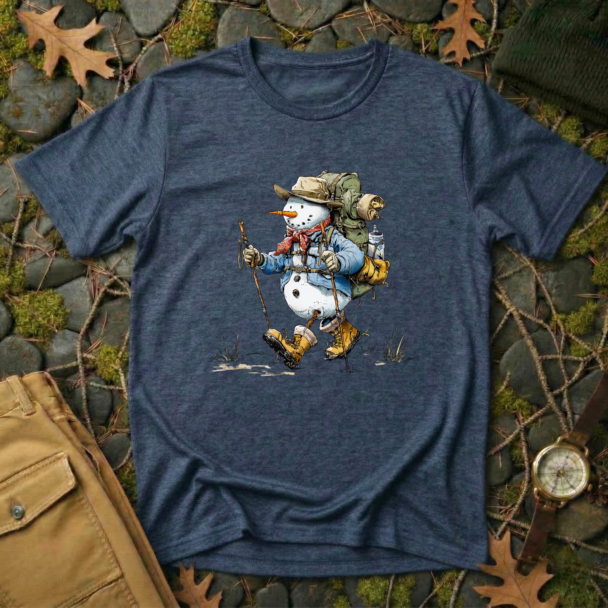 Trailblazing Snowman T-Shirt