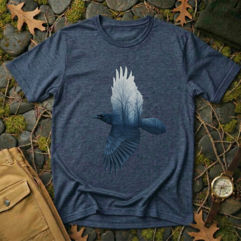 Shadow Flight Crow T-Shirt