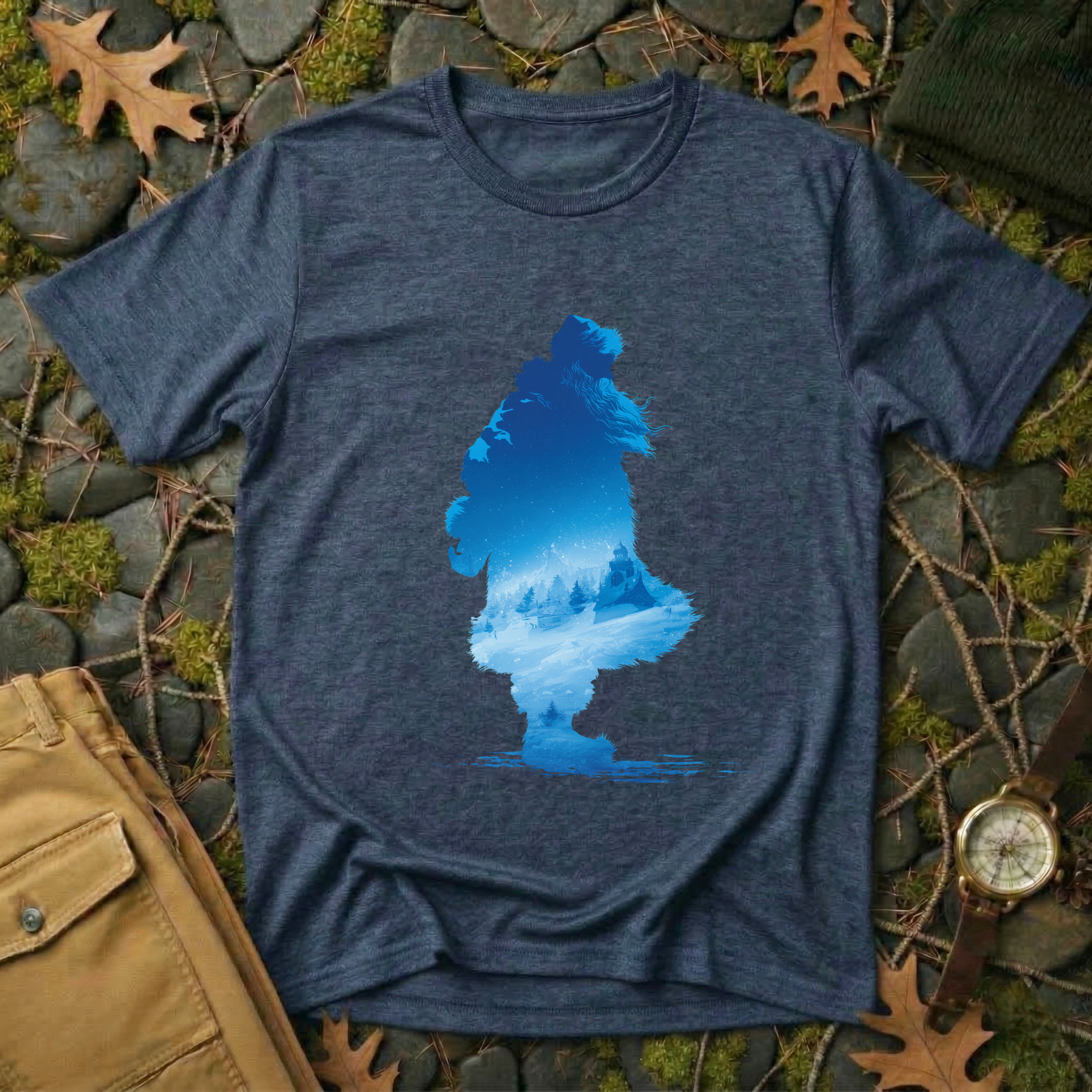 Santa’s Silhouette T-Shirt
