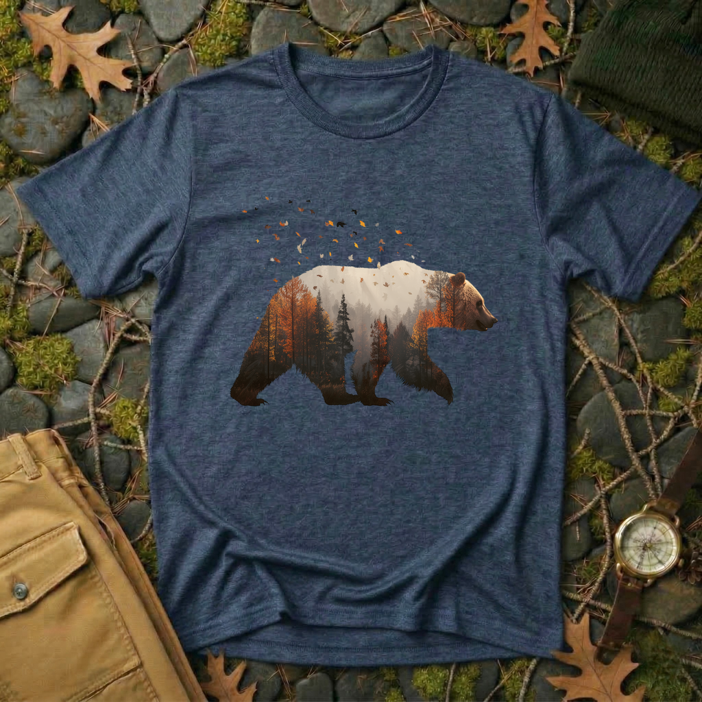 Autumn Breeze Bear T-Shirt