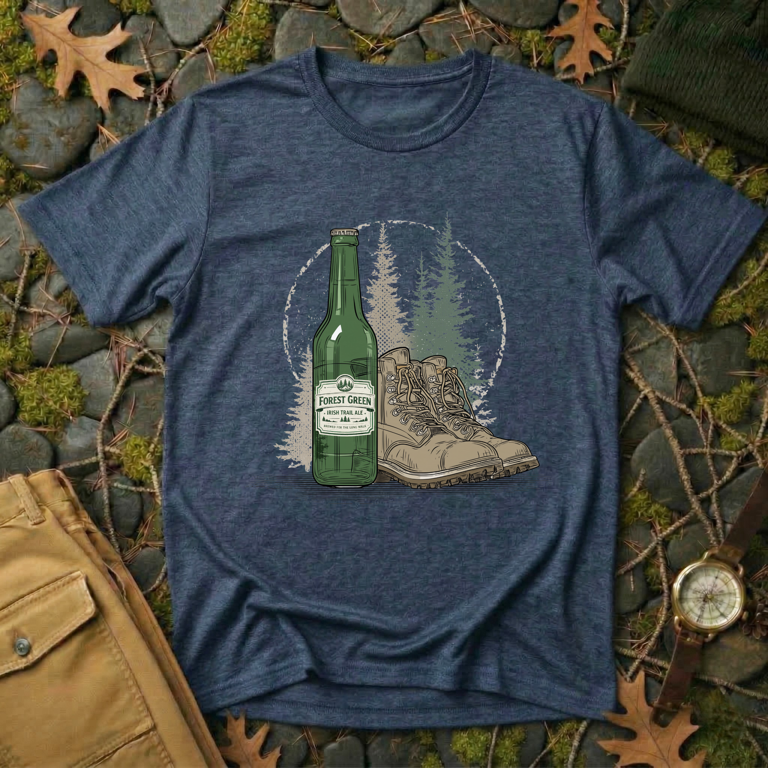 Forest Green – Irish Trail Ale T-Shirt
