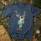 Stay Wild Deer Graphic T-Shirt