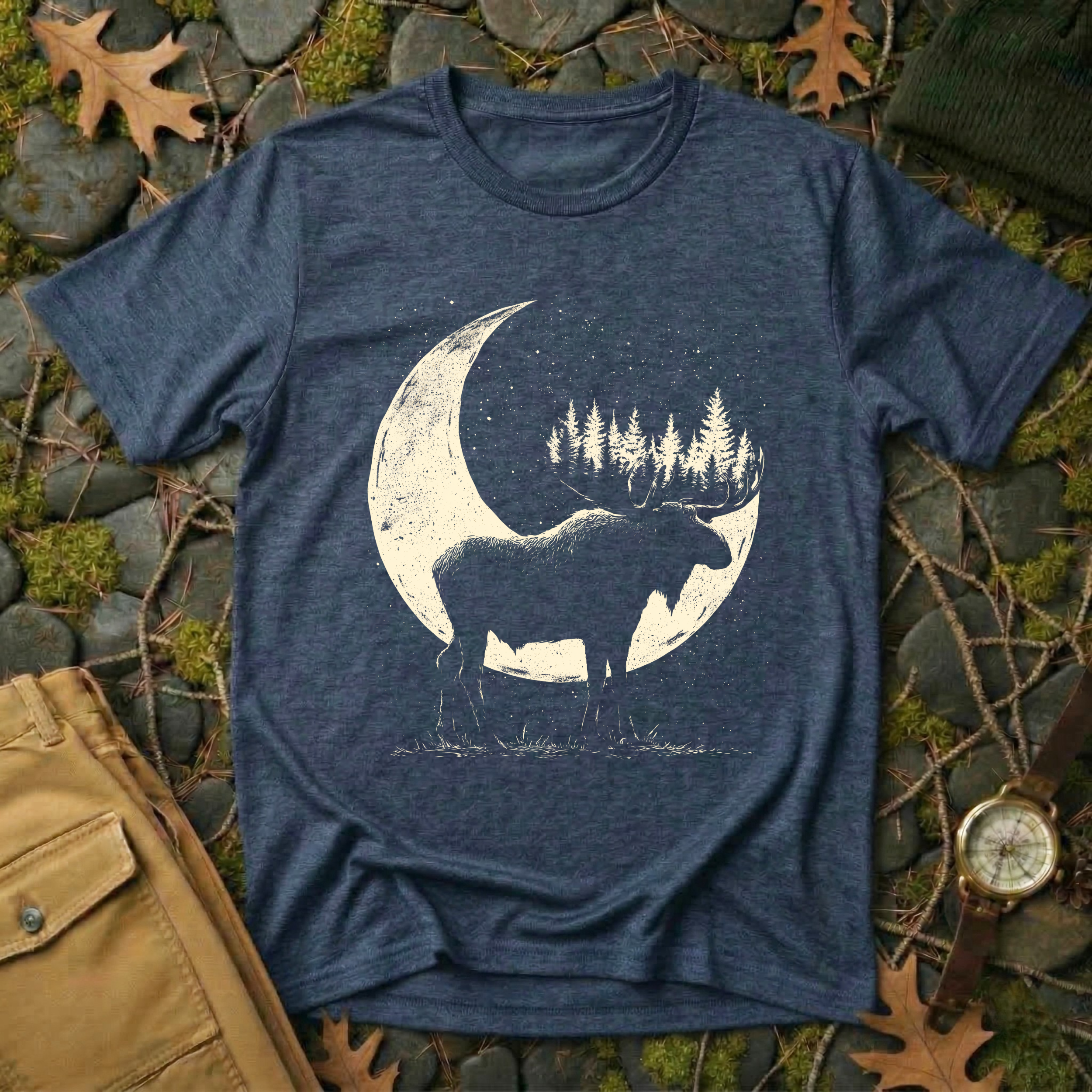 Moonlight Moose T-Shirt