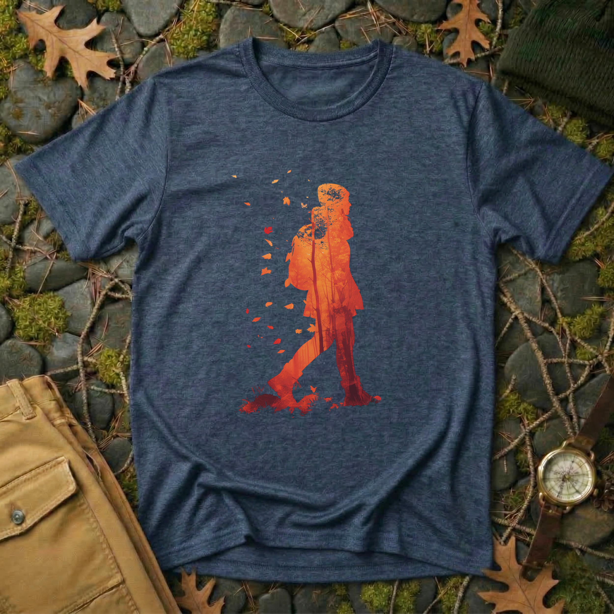She Walks with the Seasons T-Shirt