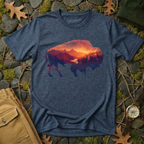 Sunset Bison T-Shirt