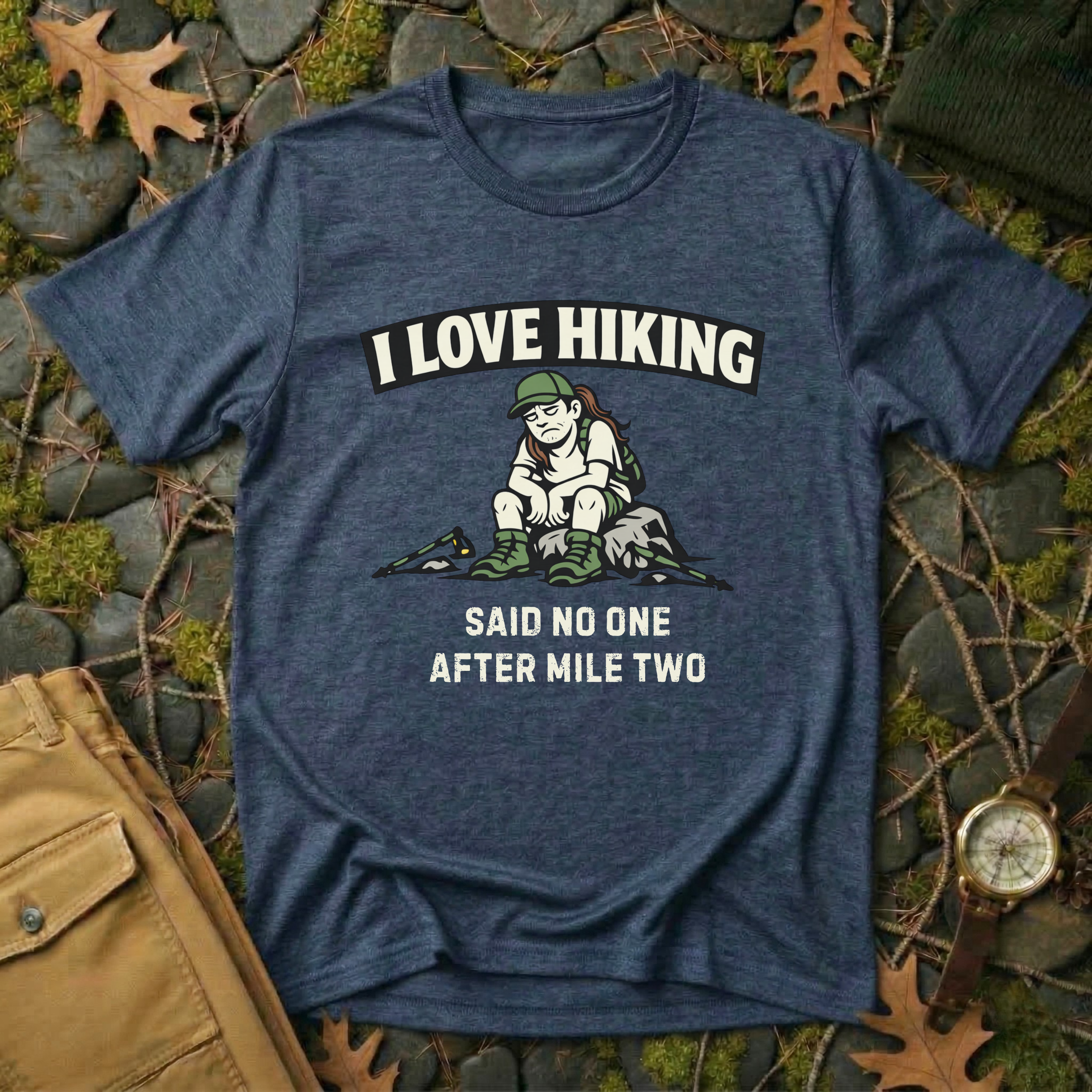 Female Hate Hiking T-Shirt