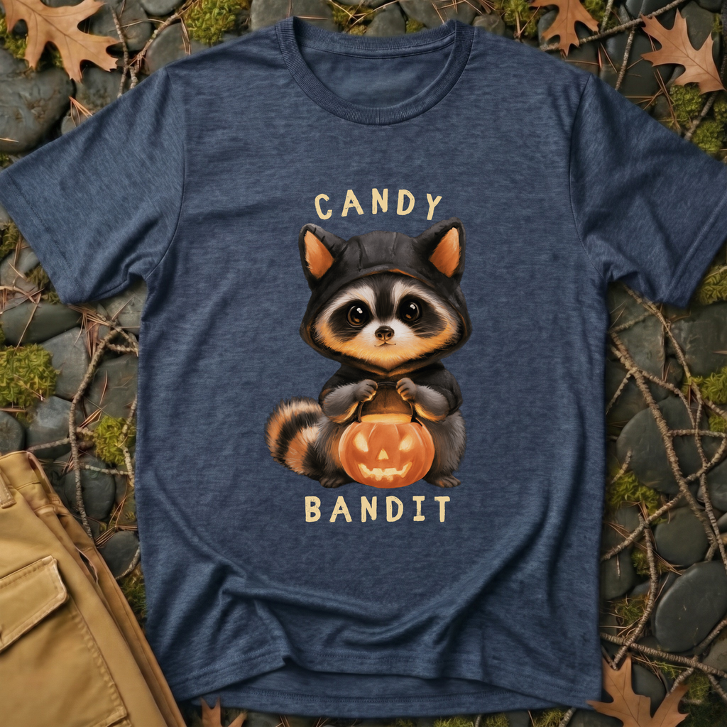 Candy Bandit Raccoon T-Shirt