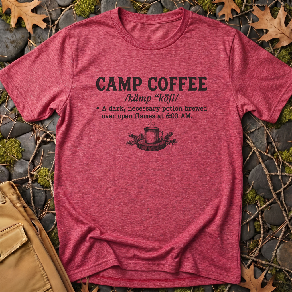 Camp Coffee Definition T-Shirt