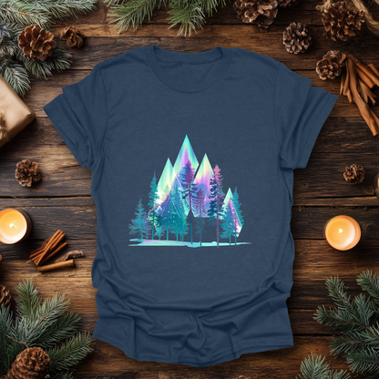 Aurora Peaks Forest T-Shirt