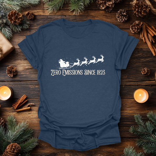 Reindeer Powered Christmas T-Shirt