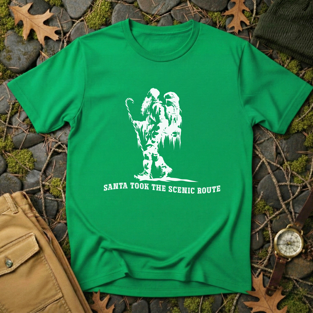 Santa Took the Scenic Route T-Shirt