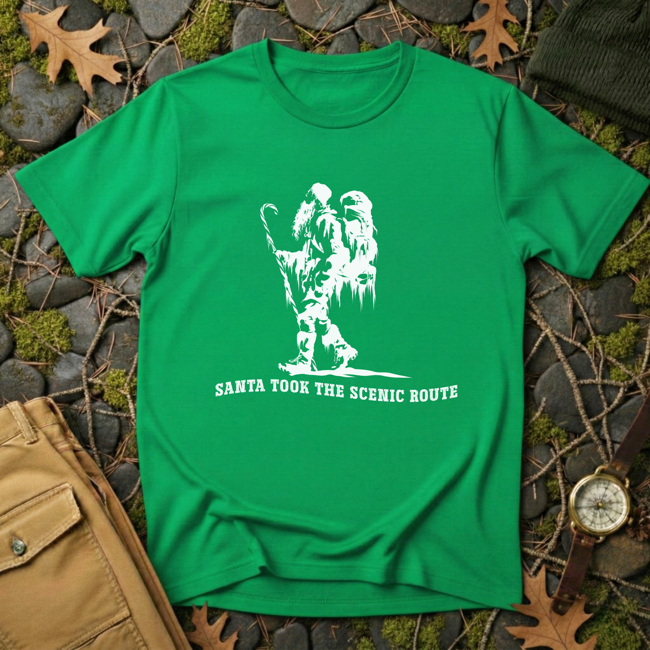 Santa Took the Scenic Route T-Shirt