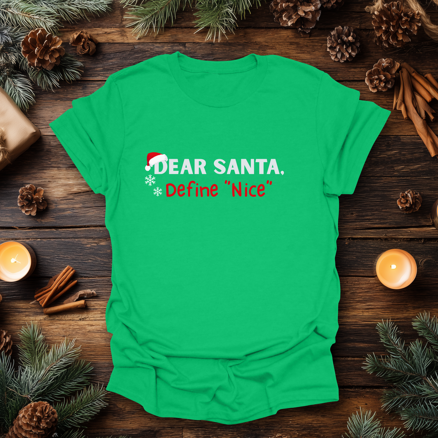 Dear Santa, Define “Nice” T-Shirt