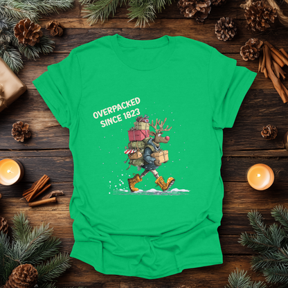 Overpacked Since 1823 Christmas T-Shirt