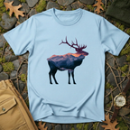 Mountain Elk Silhouette T-Shirt