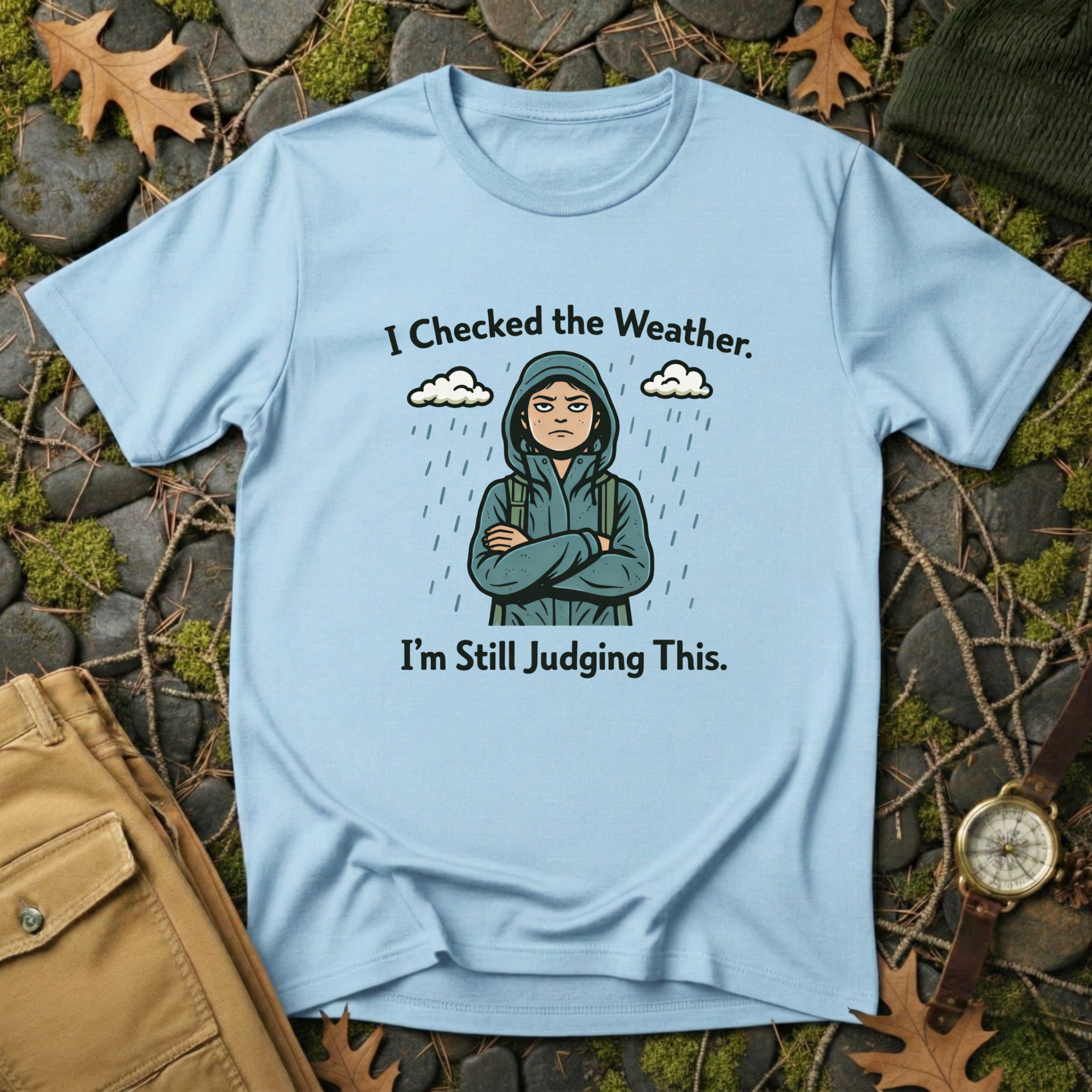Check Weather T-Shirt