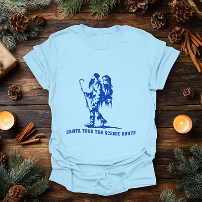 Santa Took the Scenic Route T-Shirt