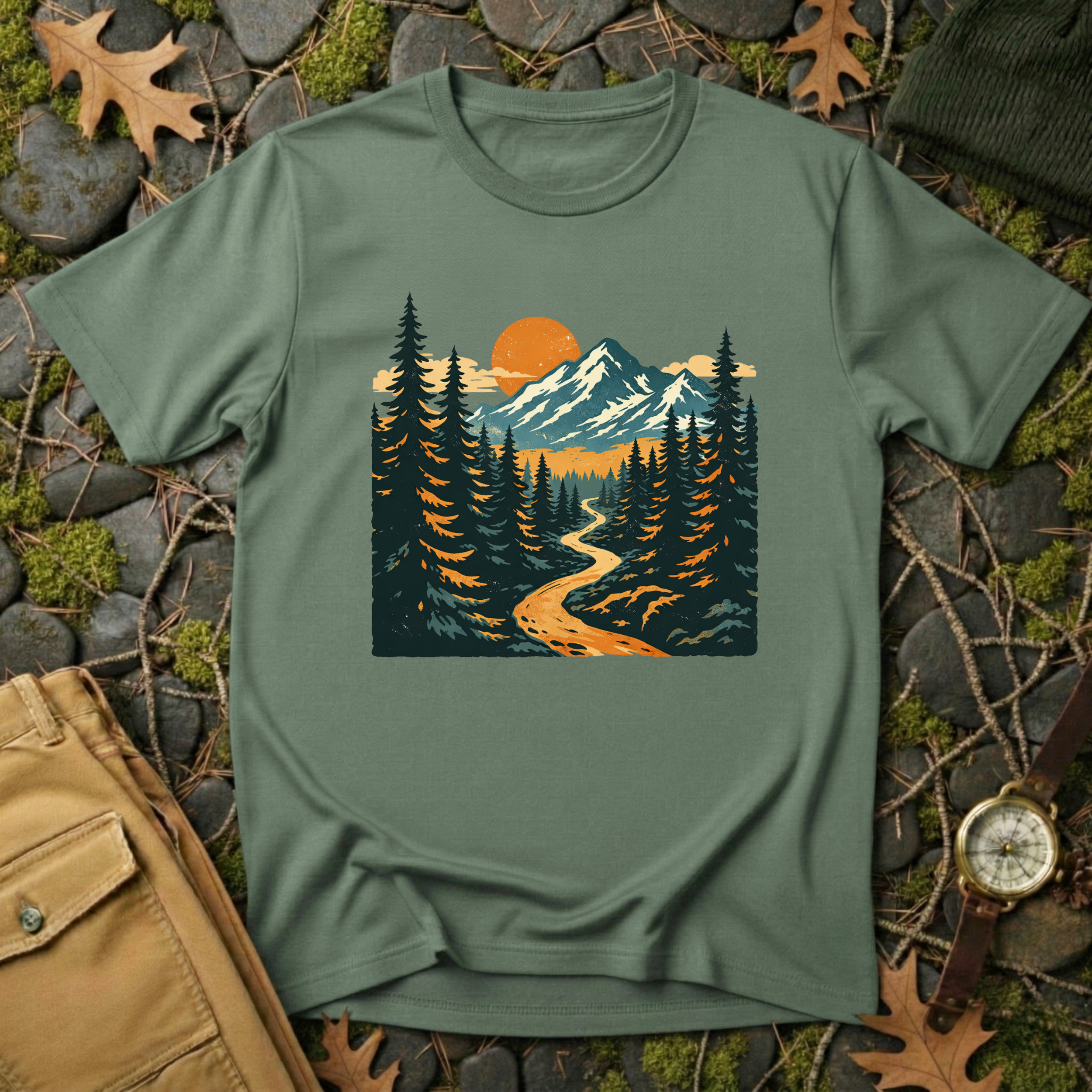 Road to Mountains T-Shirt