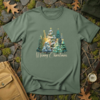 “Merry Christmas” Forest Tree T-Shirt