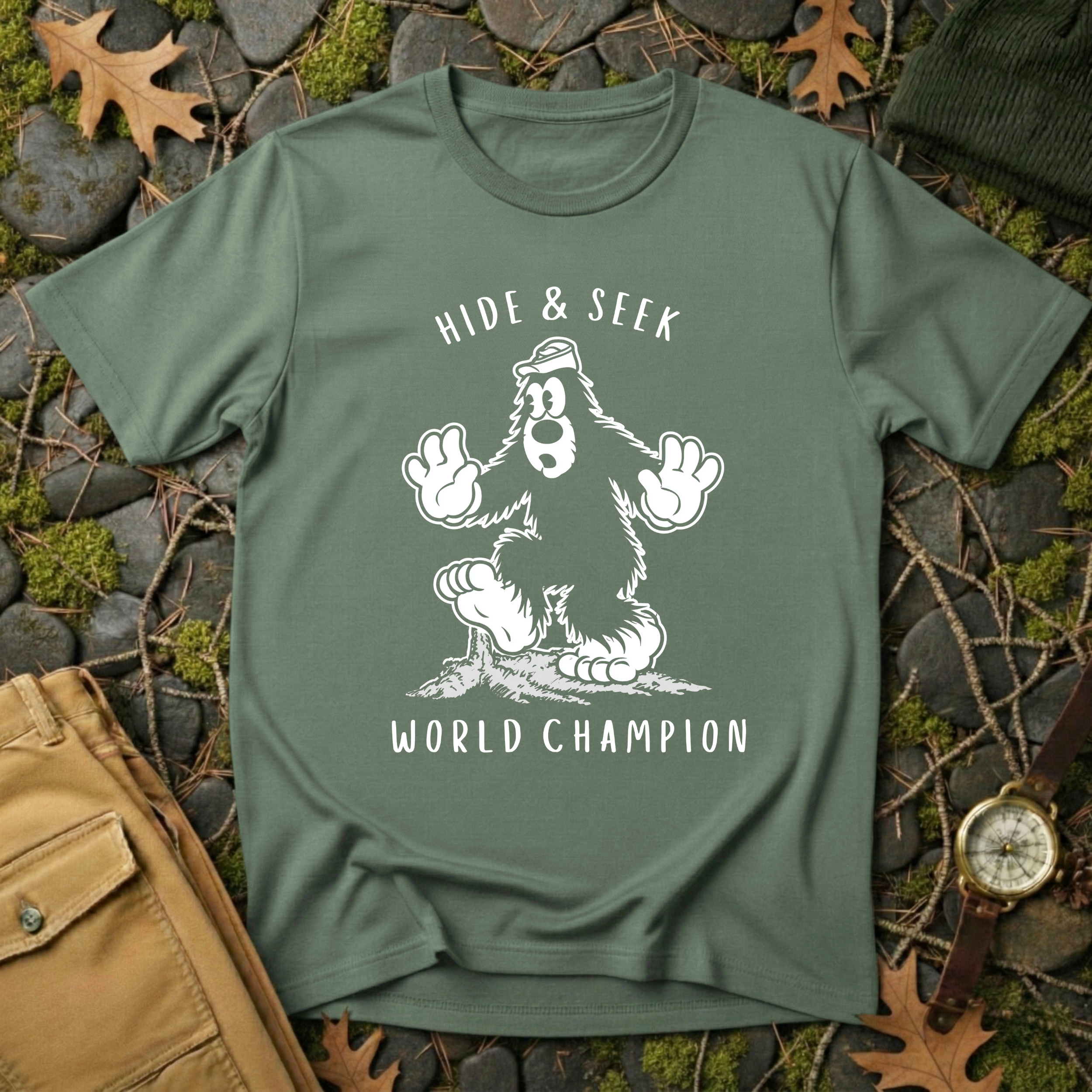 Hide & Seek Bigfoot T-Shirt