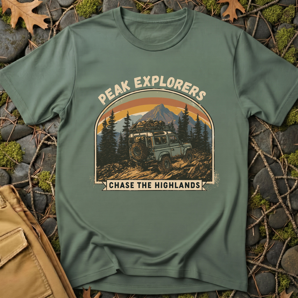 Peak Explorers Land Rover T-Shirt