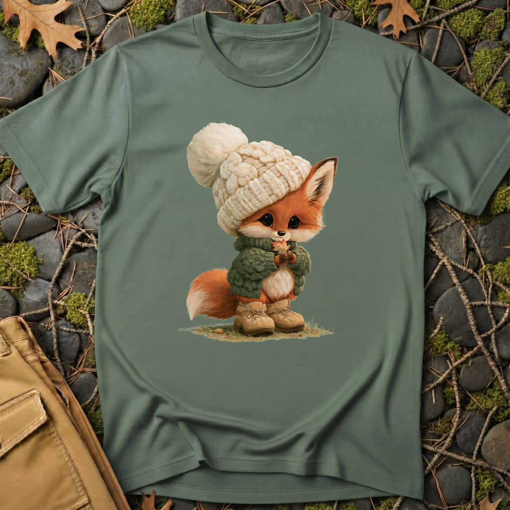 Cozy Autumn Fox T-Shirt