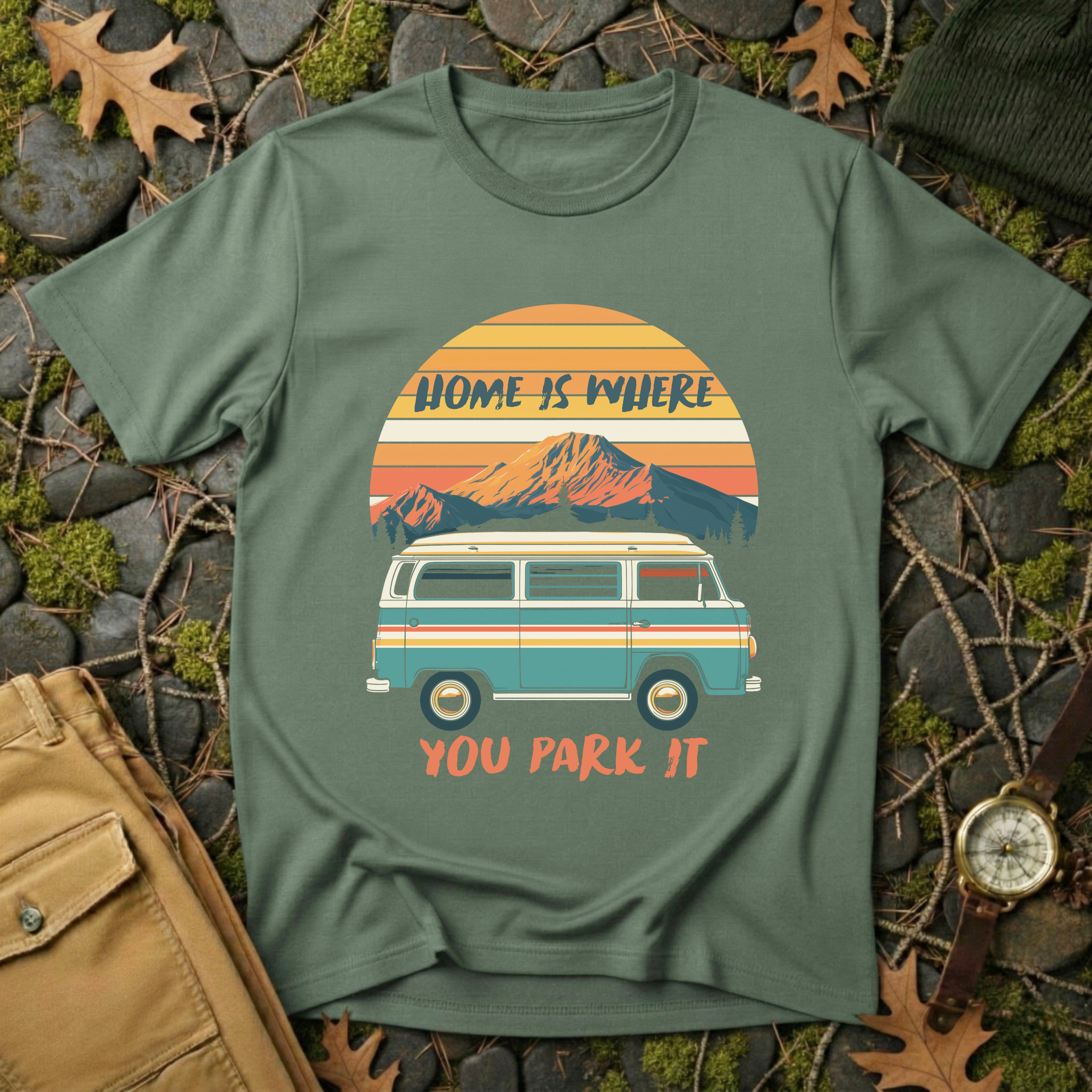 Home Is Where You Park It T-Shirt