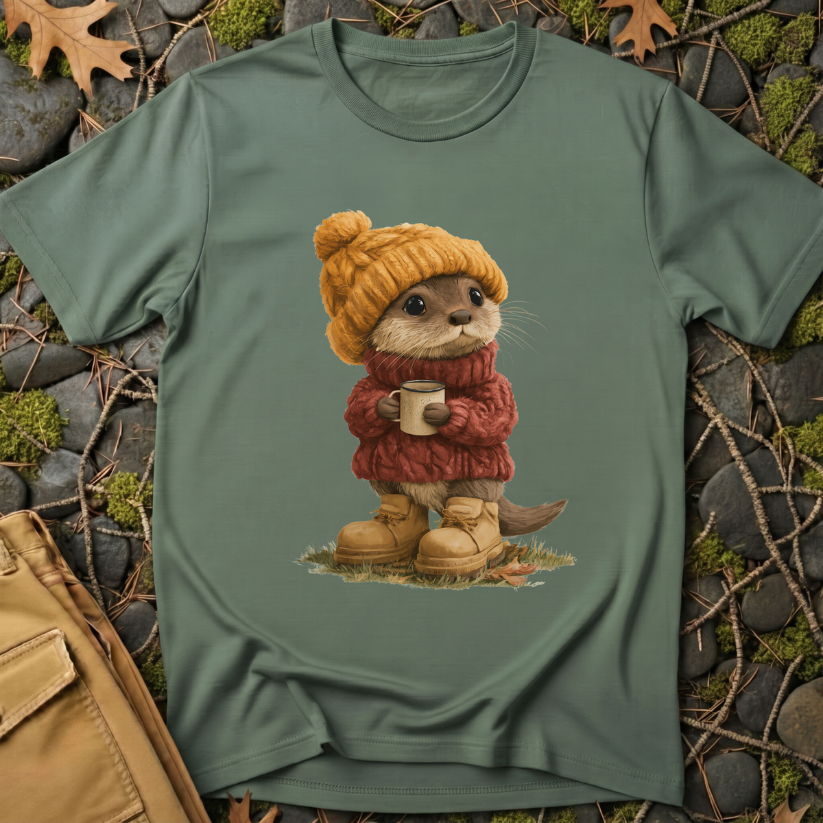 Cozy Camp Otter T-Shirt