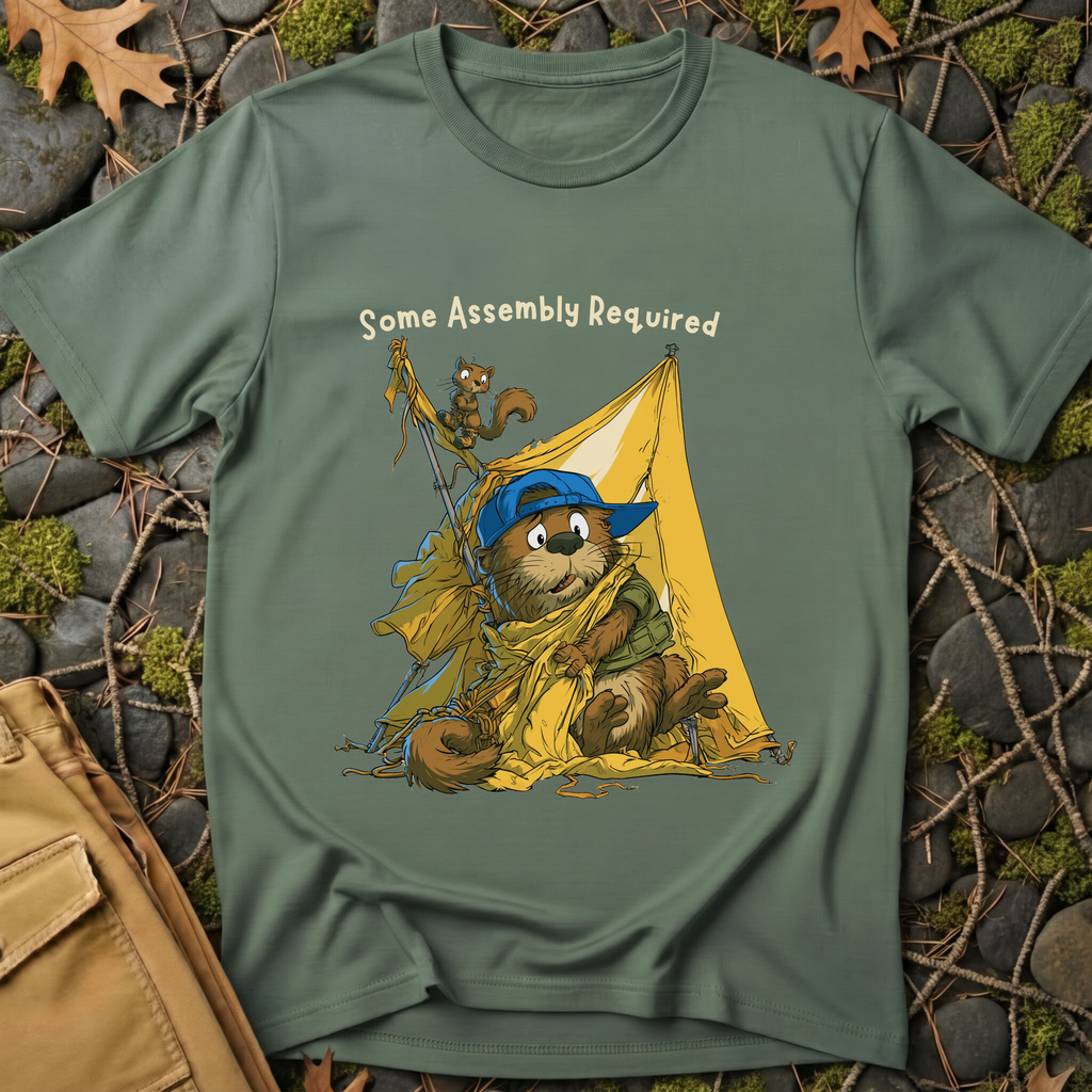 Camping Fail Otter T-Shirt