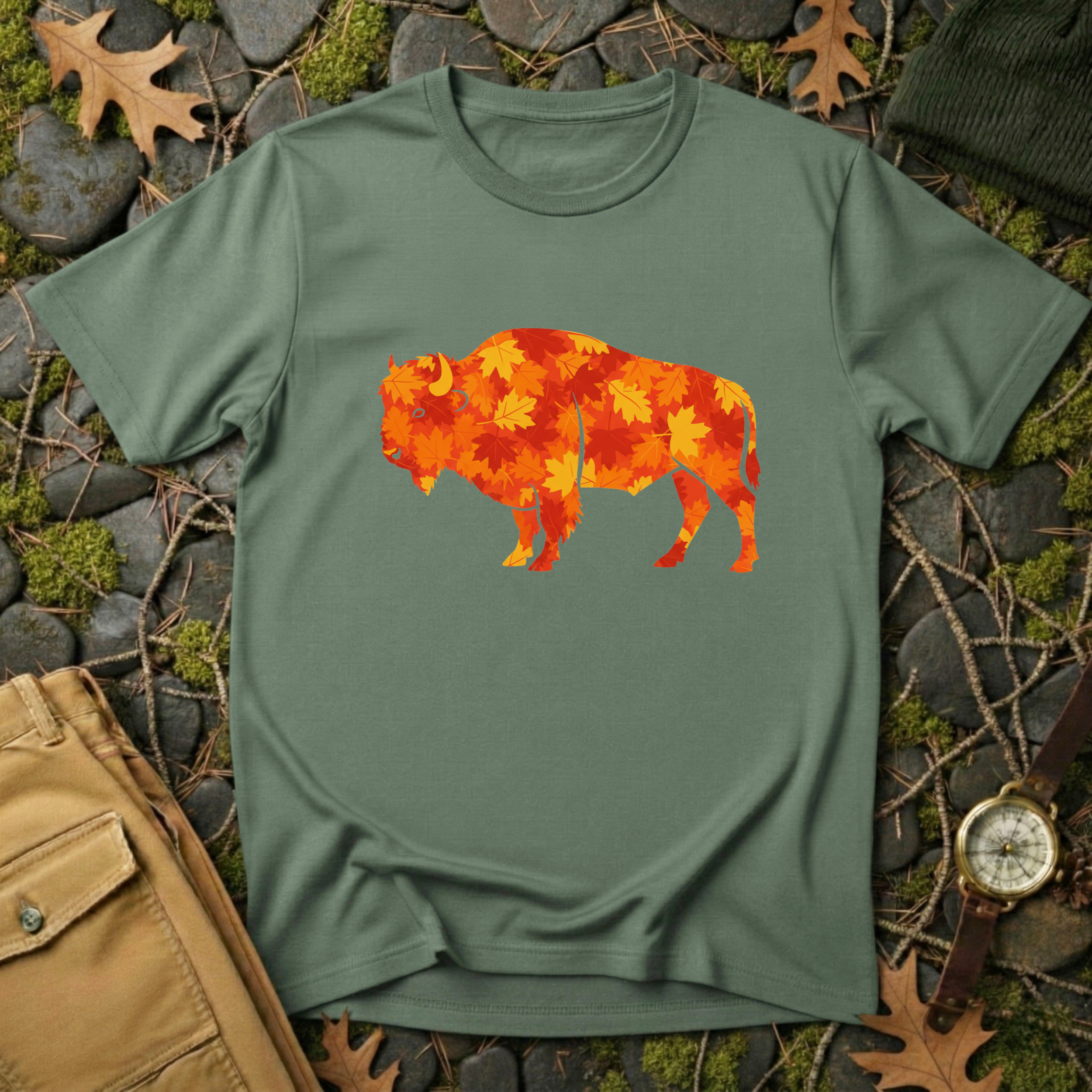 Fall Buffalo T-Shirt