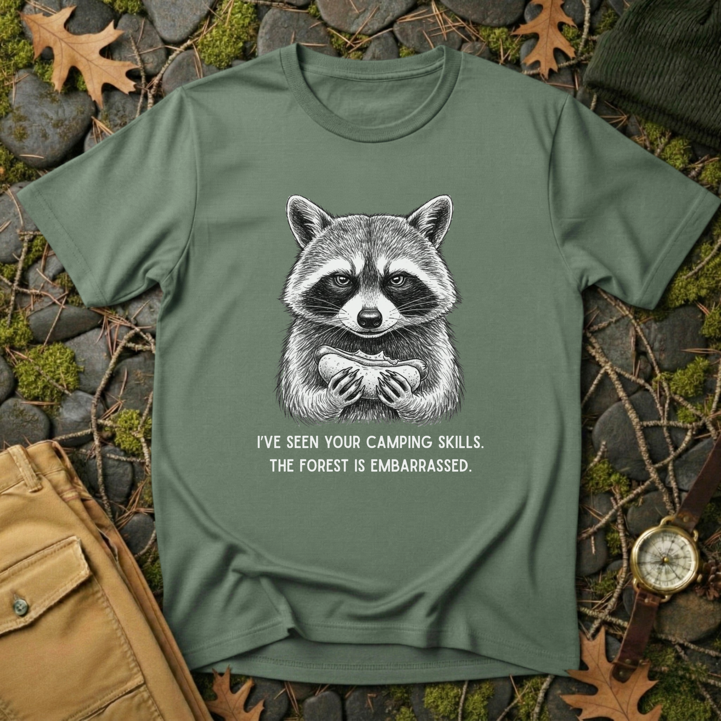 Camping Skills T-Shirt