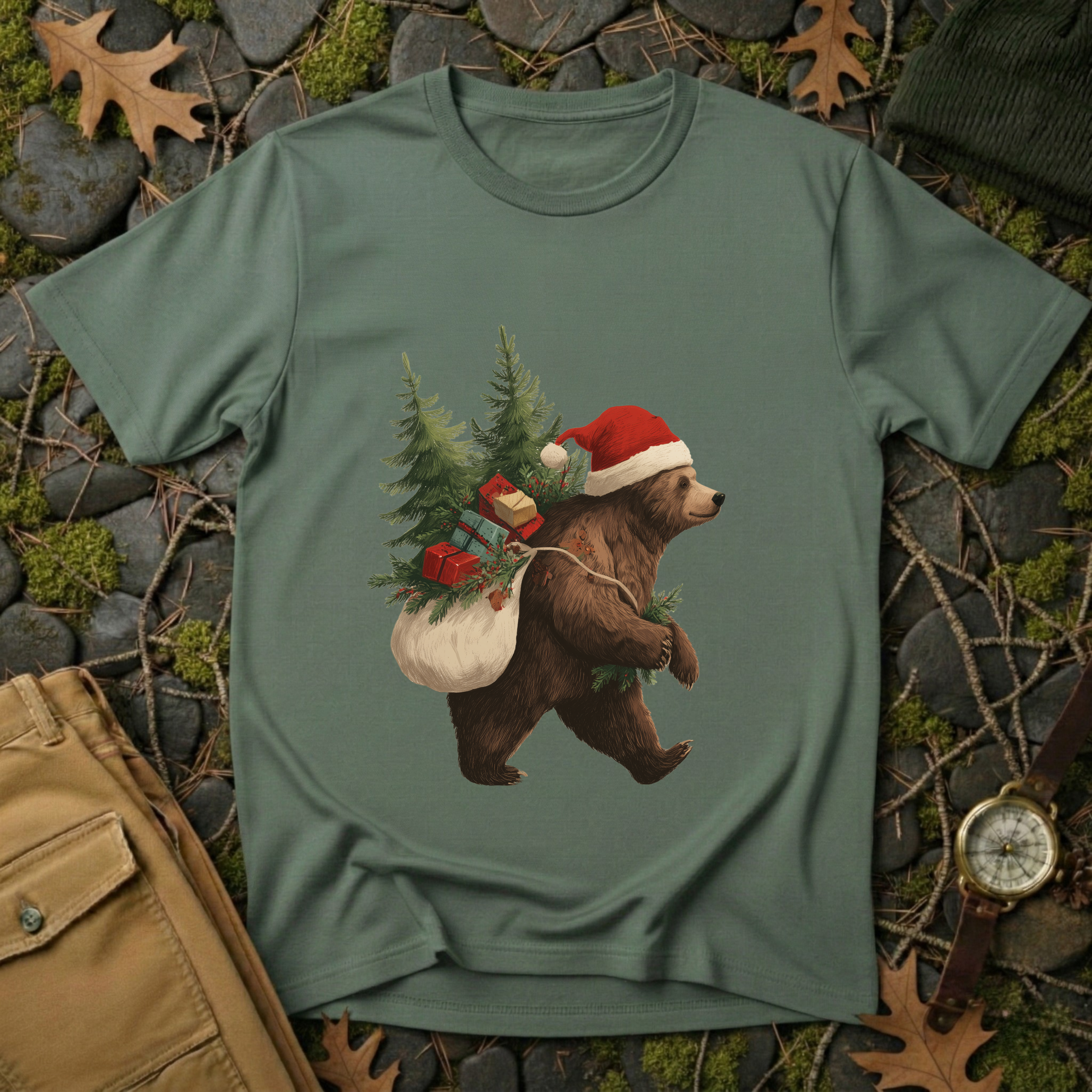 Bear-y Merry Deliveries T-Shirt