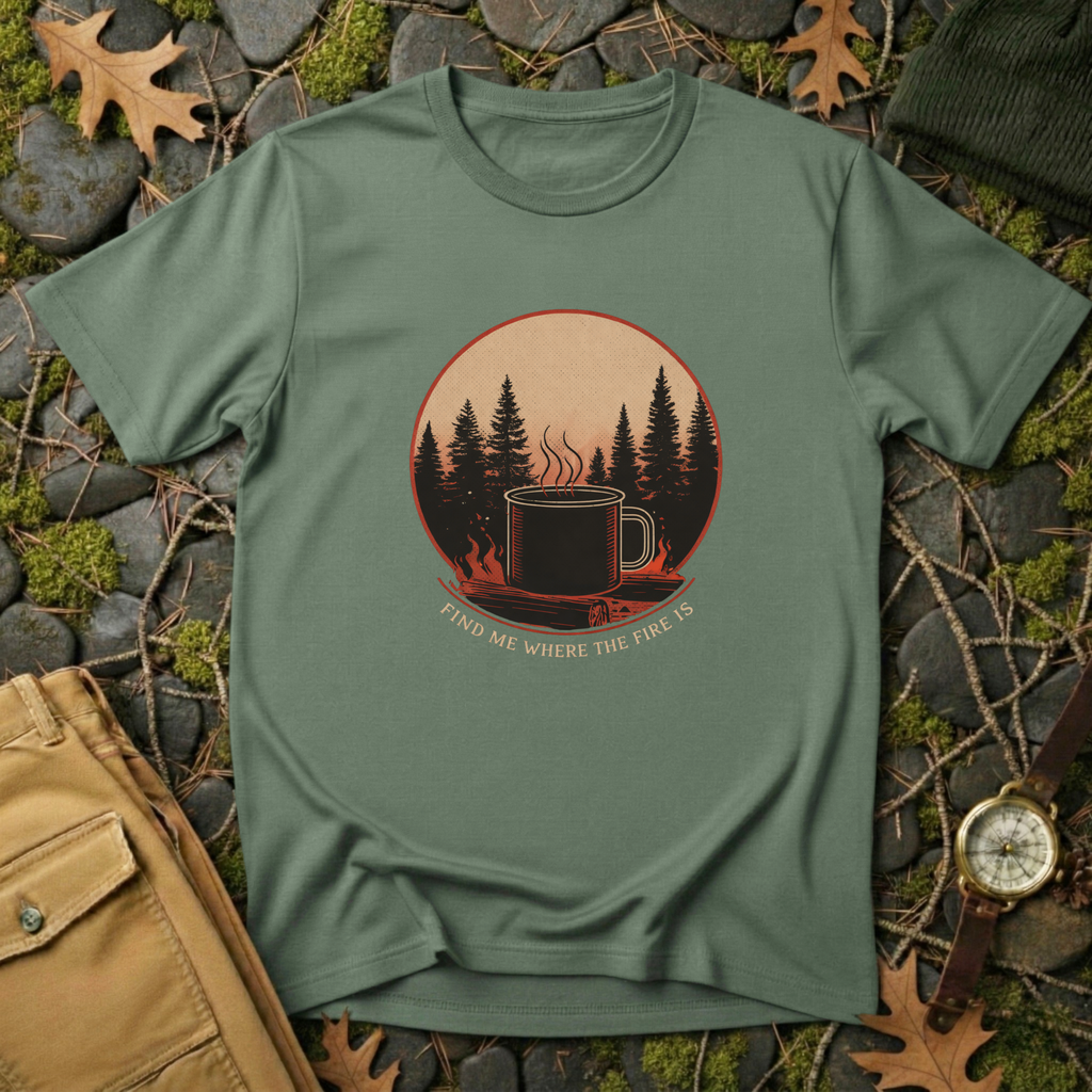Find Me Where the Fire Is T-Shirt