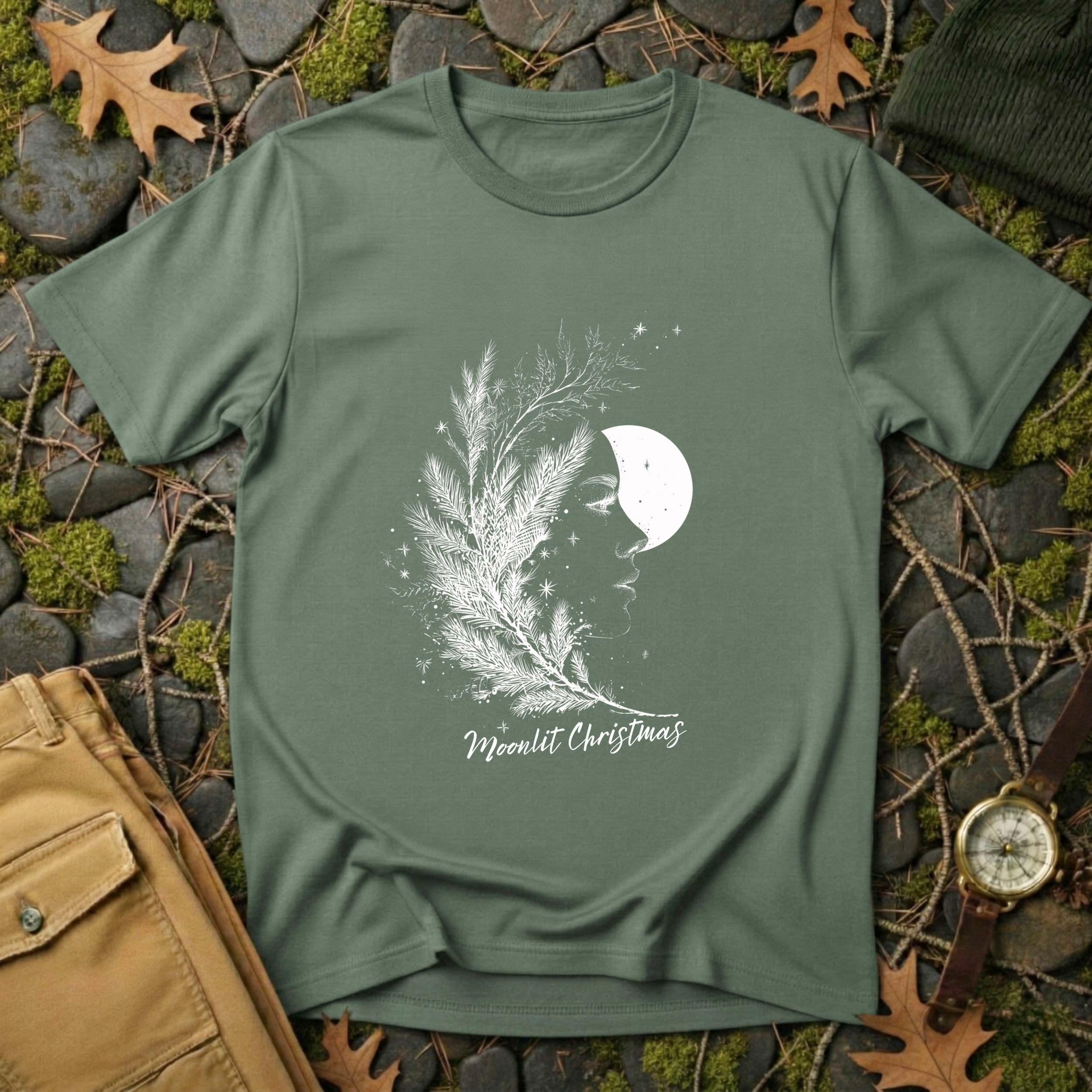 Moonlit Christmas T-Shirt