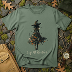 Leaf Me Bewitched Witch T-Shirt